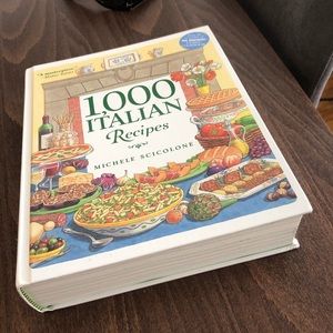 Italian recipe cooking book